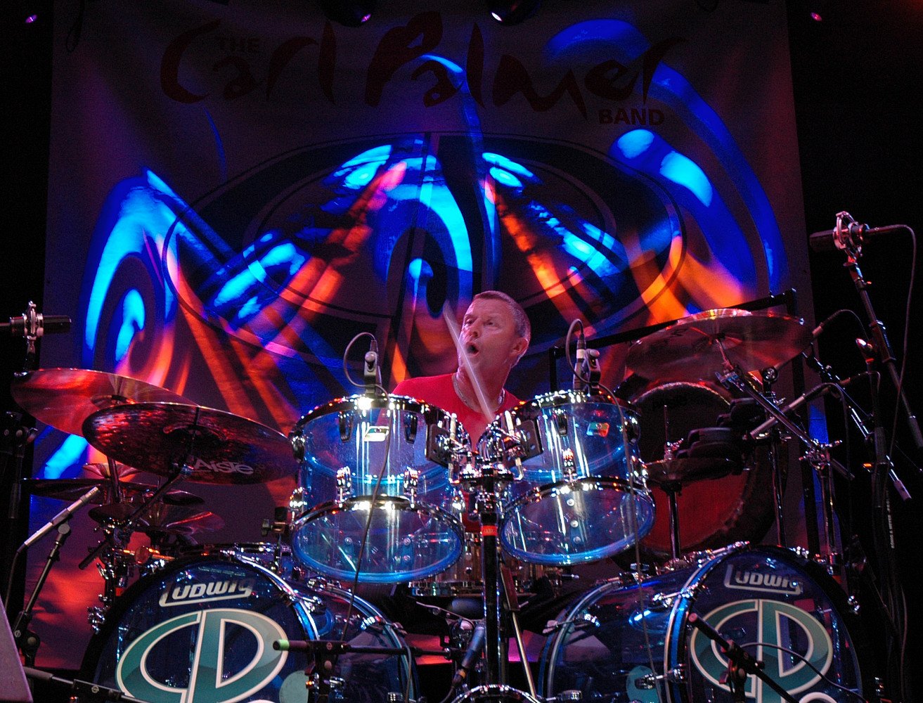 Carl Palmer, baterista de Emerson, Lake & Palmer (fotografía de 2006)